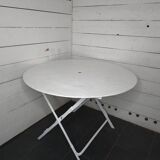 Table de jardin pliante en fer