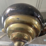 Vintage brass snail paperpress 70s