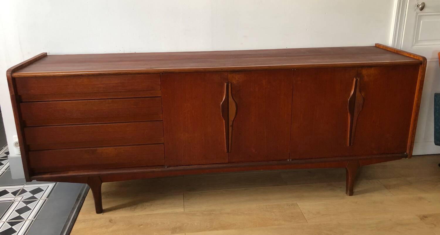 Vintage Scandinavian style sideboard