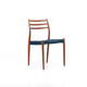 Dining Chairs Model 78 by Niels O. Møller for J.L. Møllers, 1960s, Set of 6