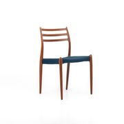 Dining Chairs Model 78 by Niels O. Møller for J.L. Møllers, 1960s, Set of 6