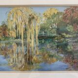 Painting signed Jacqueline Brun