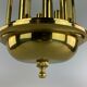 60s 70s XL lamp light ceiling lamp hanging lamp design brass 60s 70s