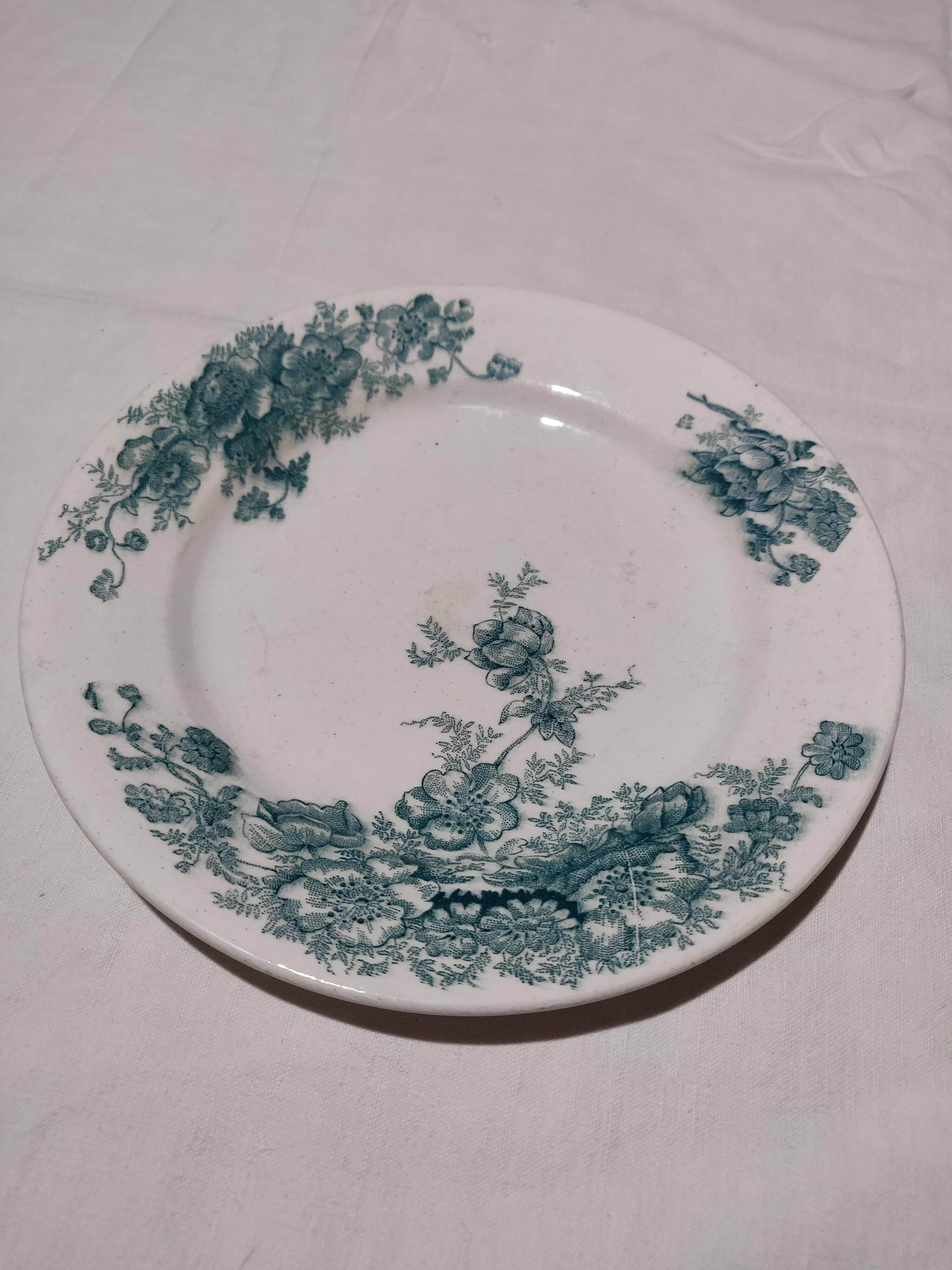 Assiettes à dessert en Terre de Fer