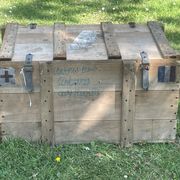 Trunk, natural wood box, very healthy