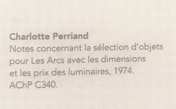 Lustre plafonnier sélection Charlotte Perriand Les Arcs 1960 Lampe référencée