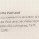 Lustre plafonnier sélection Charlotte Perriand Les Arcs 1960 Lampe référencée