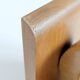 Vintage wooden bookends in Bauhaus mid-century minimalist style.