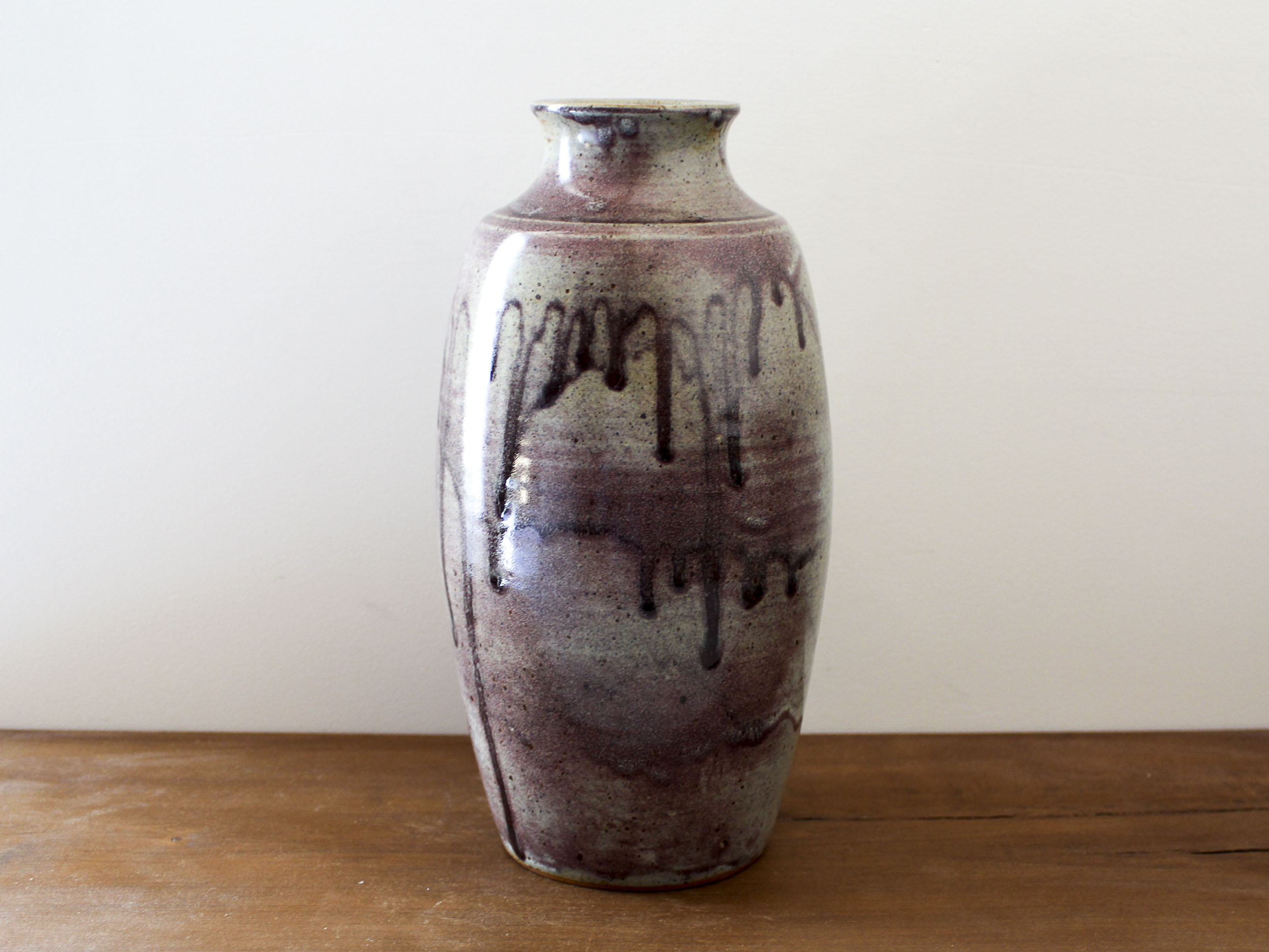 Vase en grès émaillé Roger Jacques Grès du Puisaye