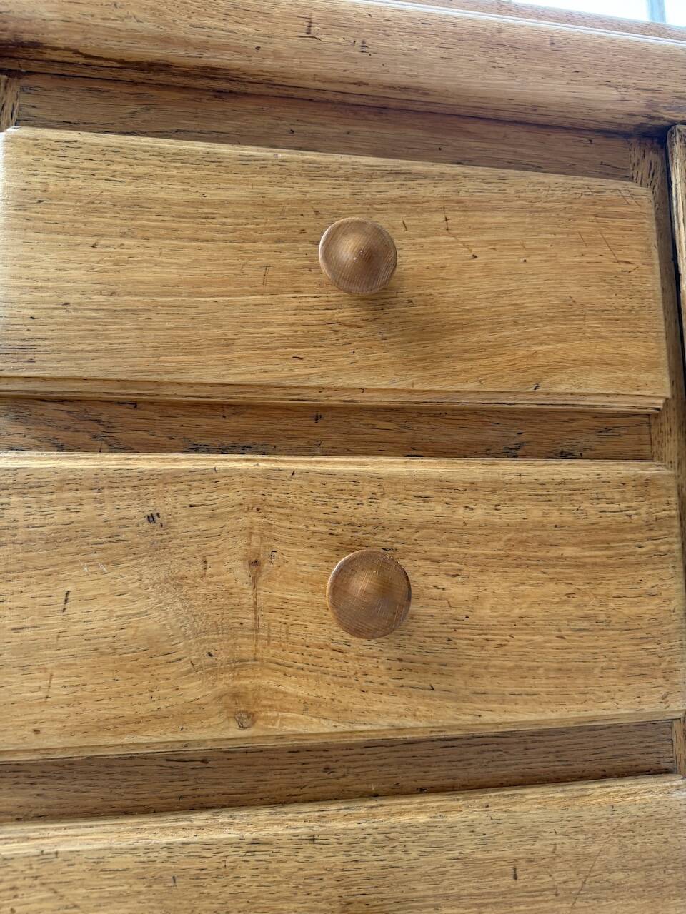 Enfilade storage unit oak Art Deco 1940 Dudouyt