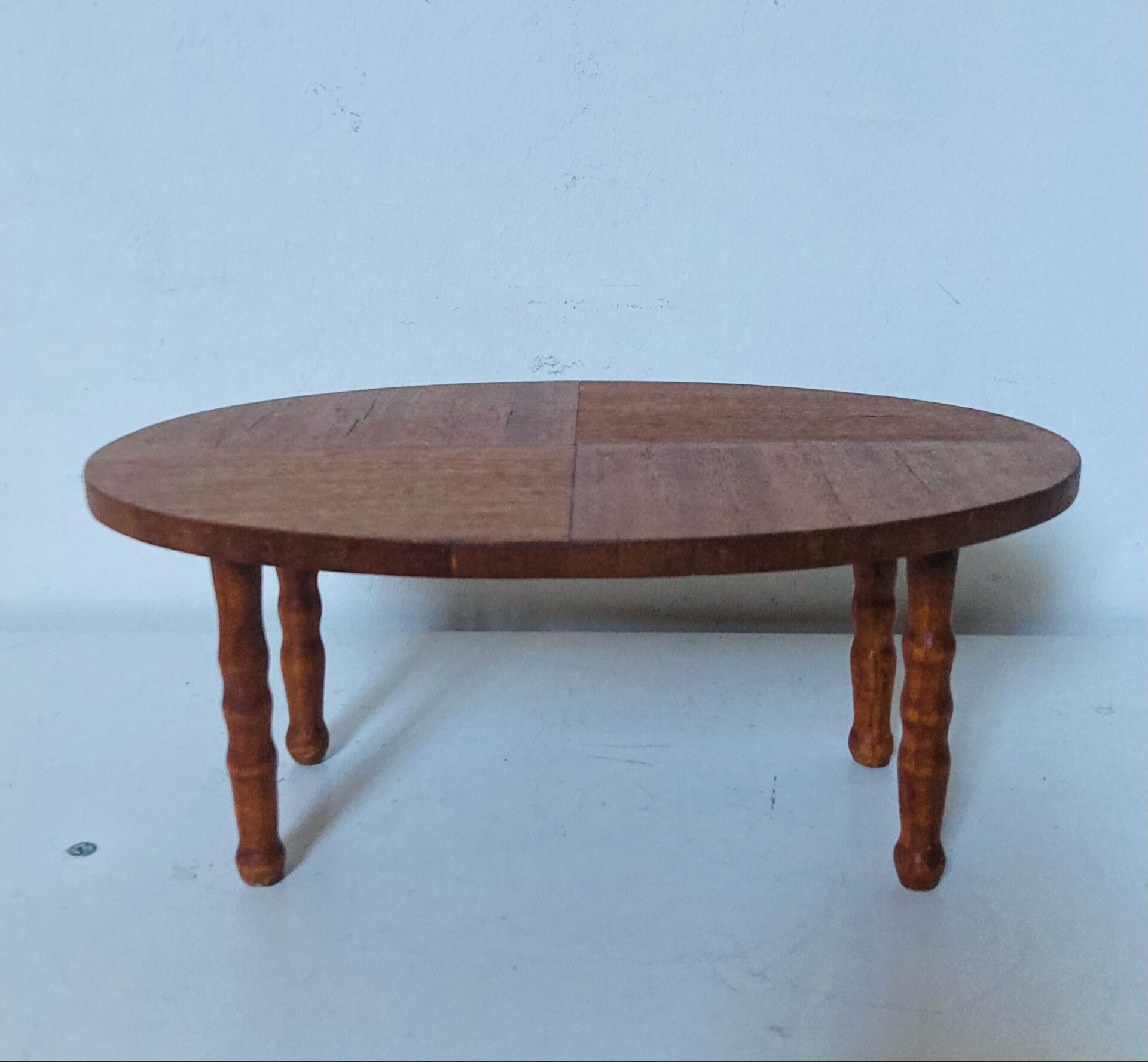 Table Scandinave en bois de Teck pour dînette années 1960/70