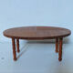 Table Scandinave en bois de Teck pour dînette années 1960/70