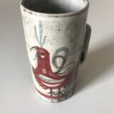 Gustave Reynaud vase the mulberry tree vintage 1960