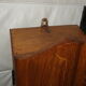 Extended stand cabinet storage cabinet wooden makeup with mirror
