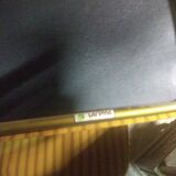 Series of 5 gilded folding Lafuma chairs circa 1960