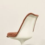 Eero Saarinen Side Chair upholstered 80s by Knoll