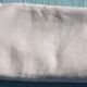 Monogrammed damask ivory tablecloth 160x145