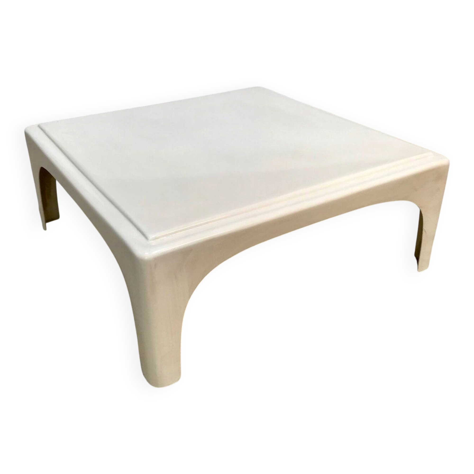 Early Space Age Side or Coffee Table in Fiberglass, West-Germany, 1960s