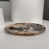 Very large empty pocket or petrified wooden flat