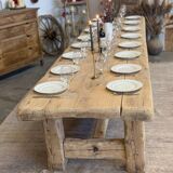Very large renovated farmhouse table