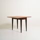 Table à rabats en pin massif scandinave, années 1960