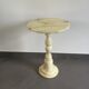 Alabaster pedestal table