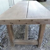19th century beech farm table