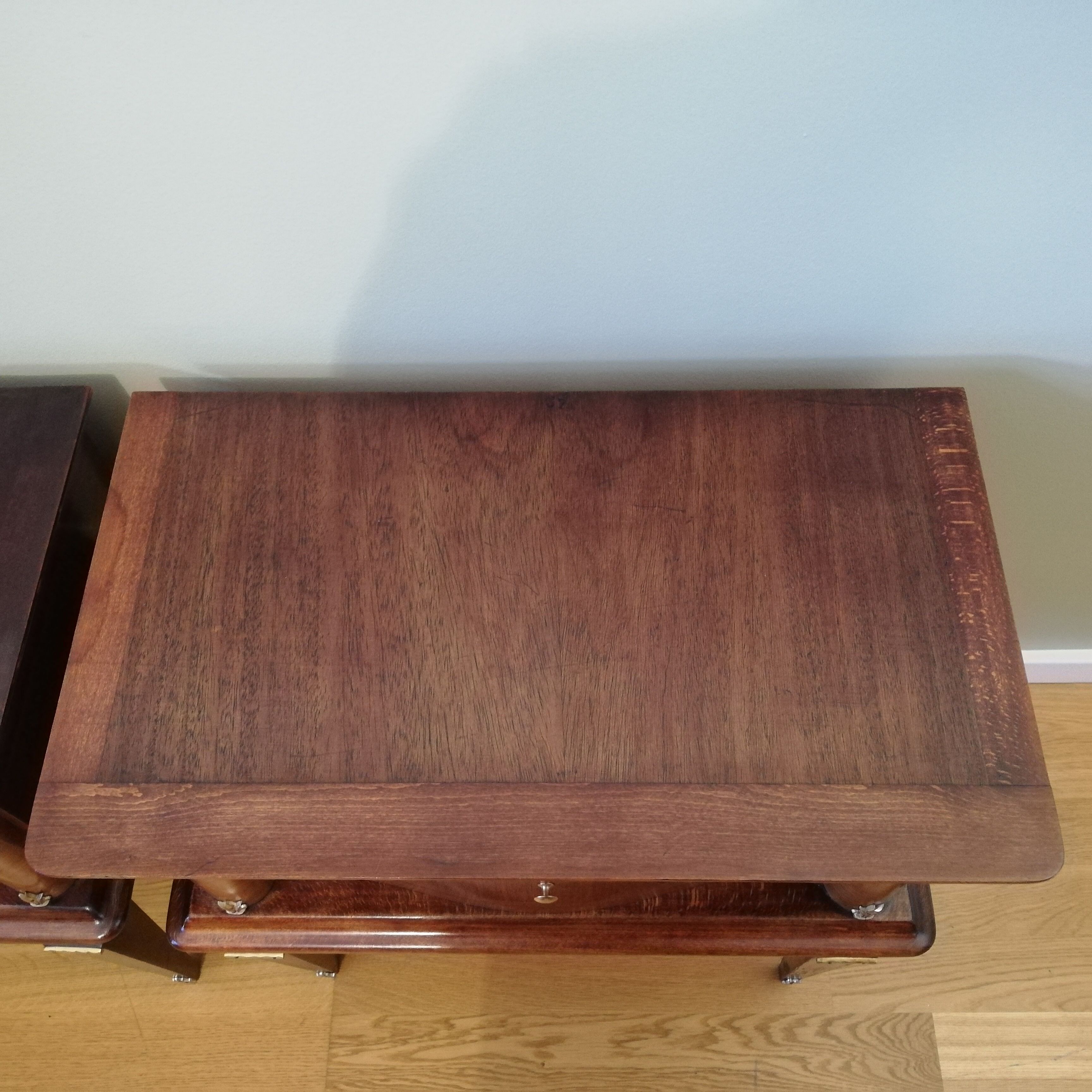 Pair of vintage bedside tables 60s