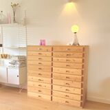 Light pine workshop furniture