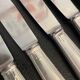 Set of 24 Art Deco knives silver metal