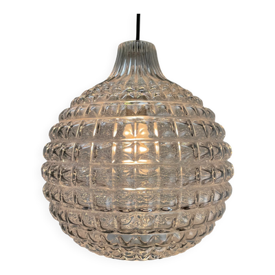 Suspension en verre cristal par Peill & Putzler 1960