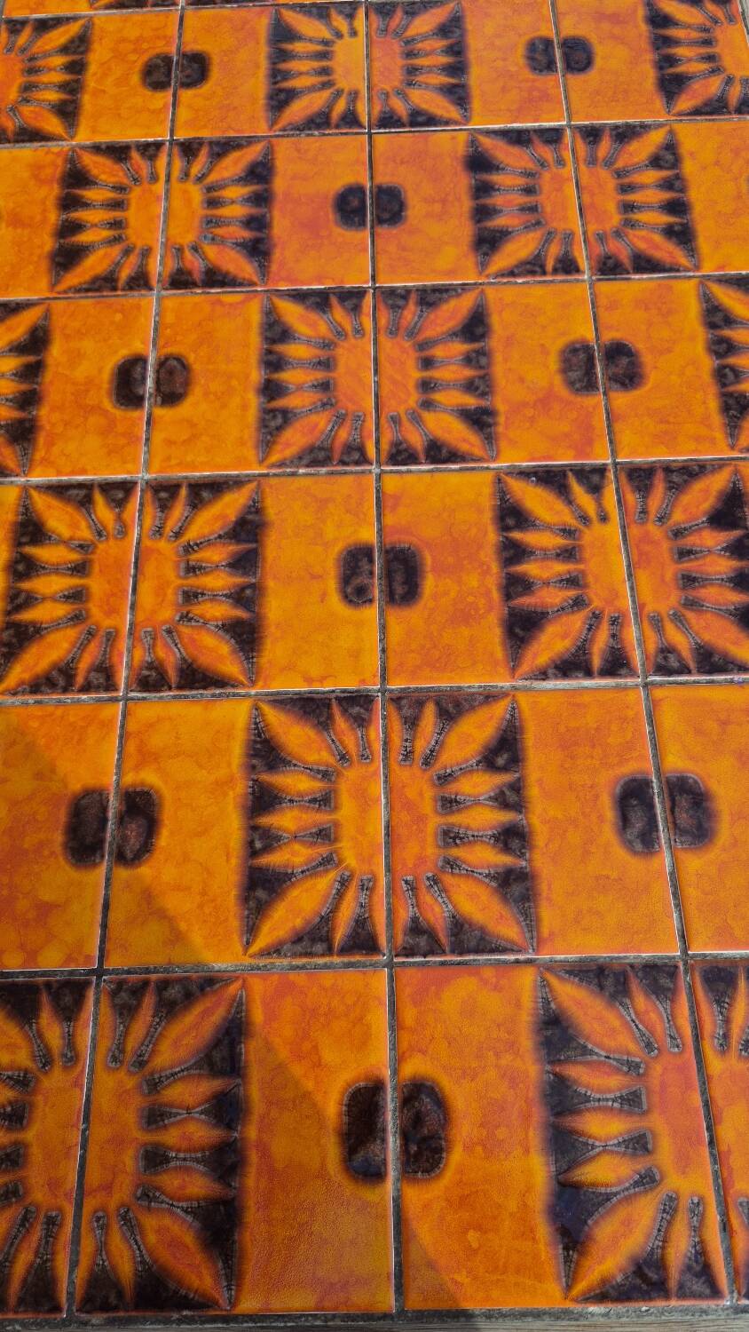 Oak table circa 1960