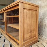 Antique display cabinet school cabinet oak sideboard 250 cm