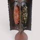 Brutalist lamp in metal and ceramic - Accolay