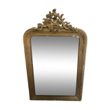 Antique mirror with molding