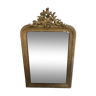 Miroir ancien avec fronton
