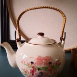 Théière motif japonais