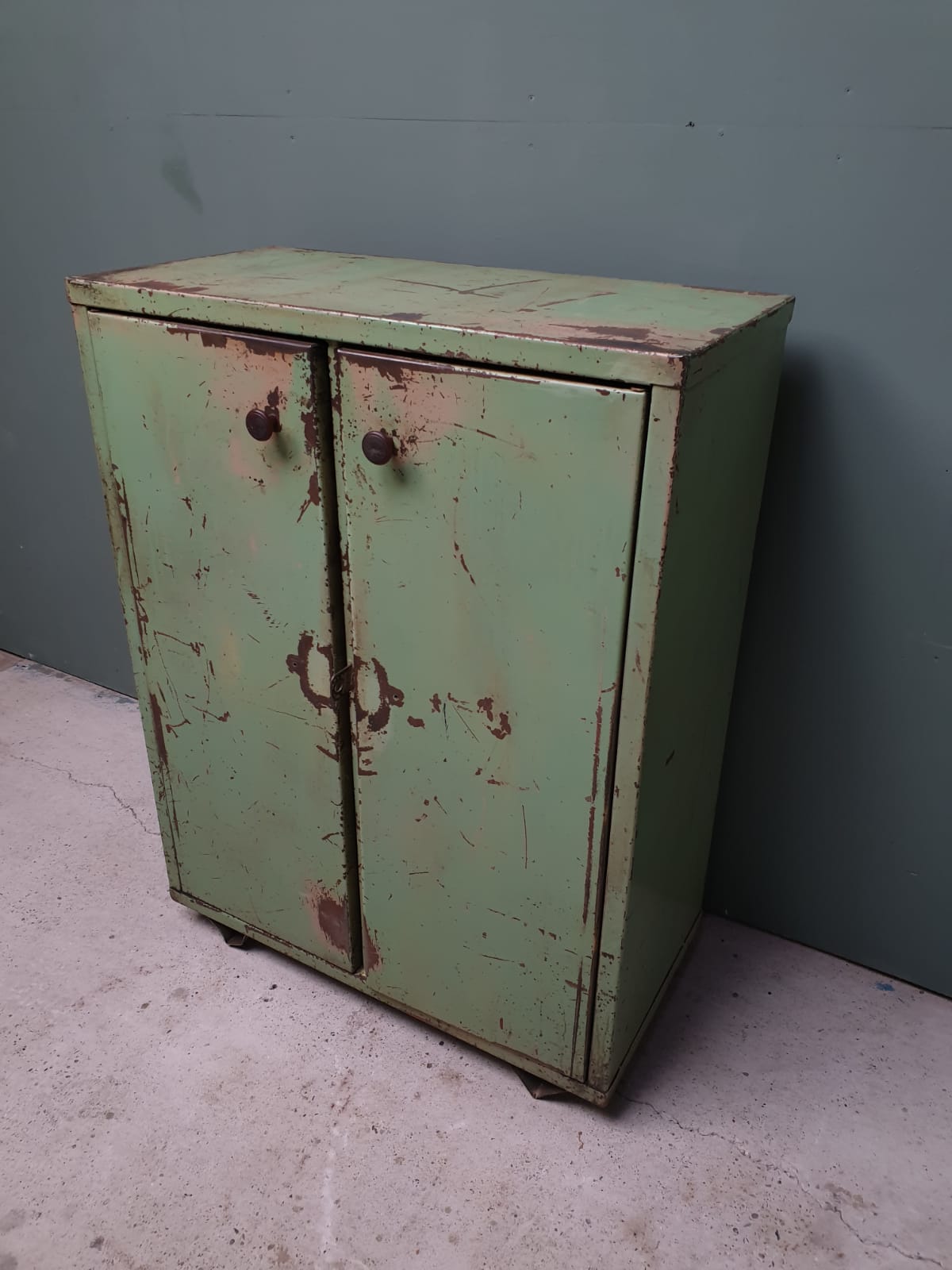 Armoire en acier vert d'armoire industrielle d'usine