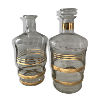 Two carafes of the 1970s duo