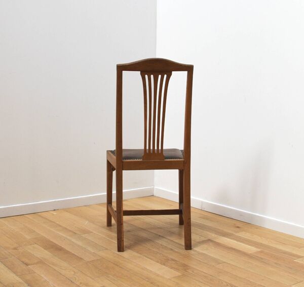 Suite de 6 chaises de salle à manger chippendale