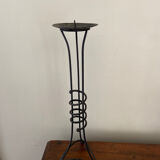 Metal candle holder
