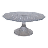 Manage D26 transparent glass cake dish