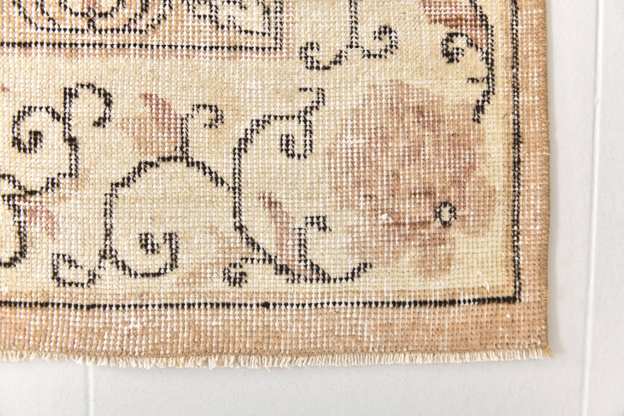 Tapis vintage floral turc