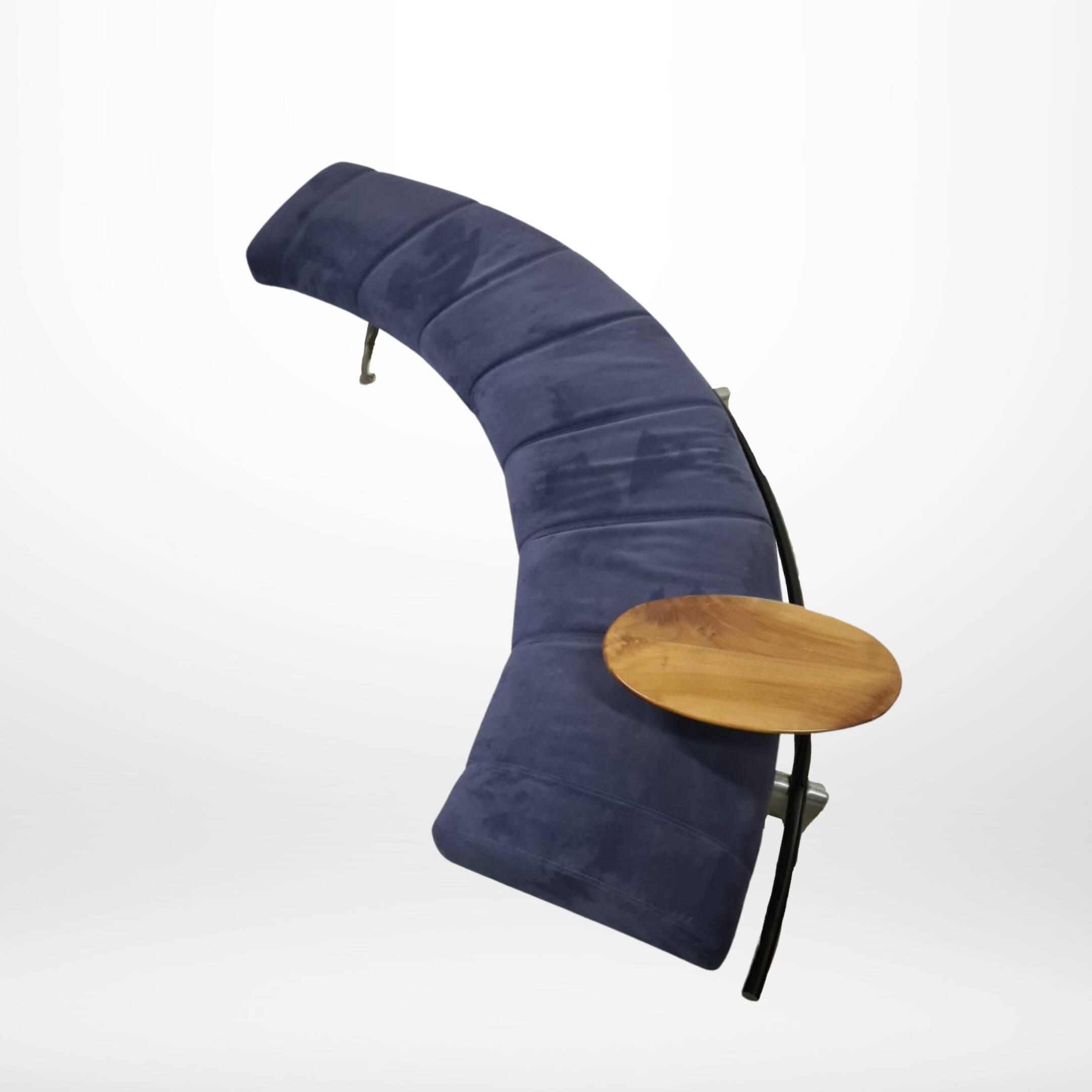 Canapé courbé "Waiting" de Rodolfo Dordoni pour Moroso, Italie 1980