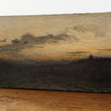 Oil on canvas, landscape, Gaston Bouy