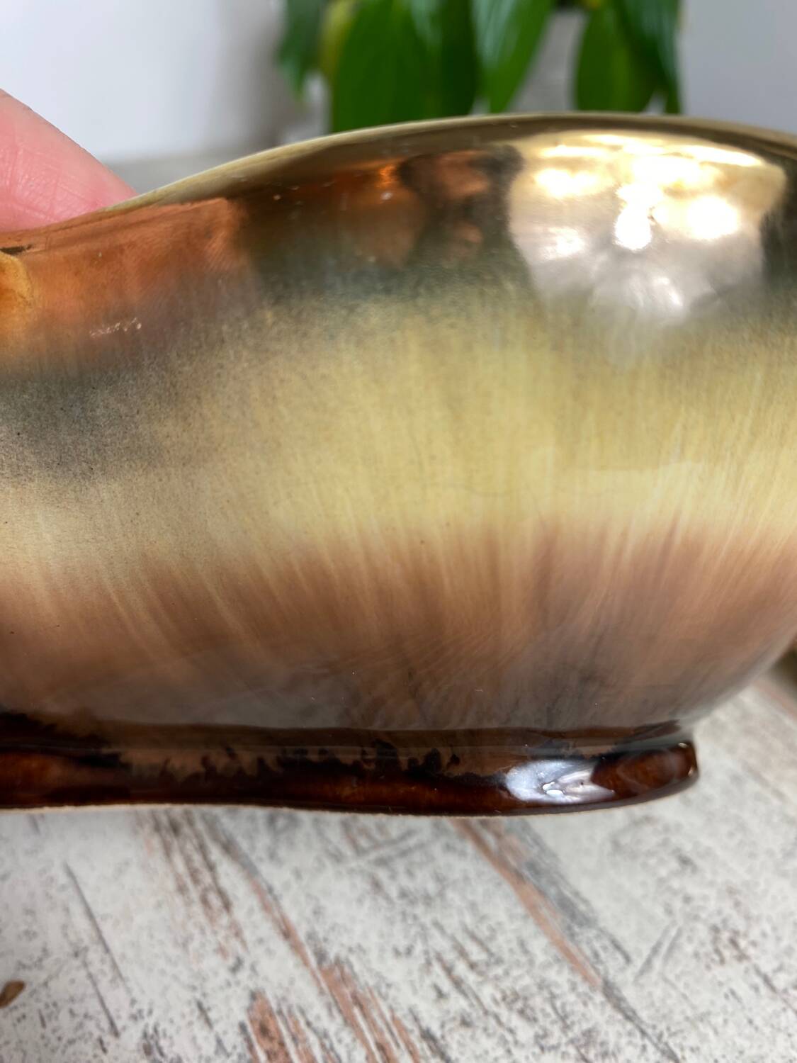 Foreign ceramic candy dish