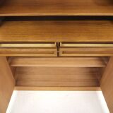 Scandinavian walnut library, Sweden, 1960