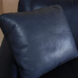 Vintage Conseta Sofa in Blue Cor Leather