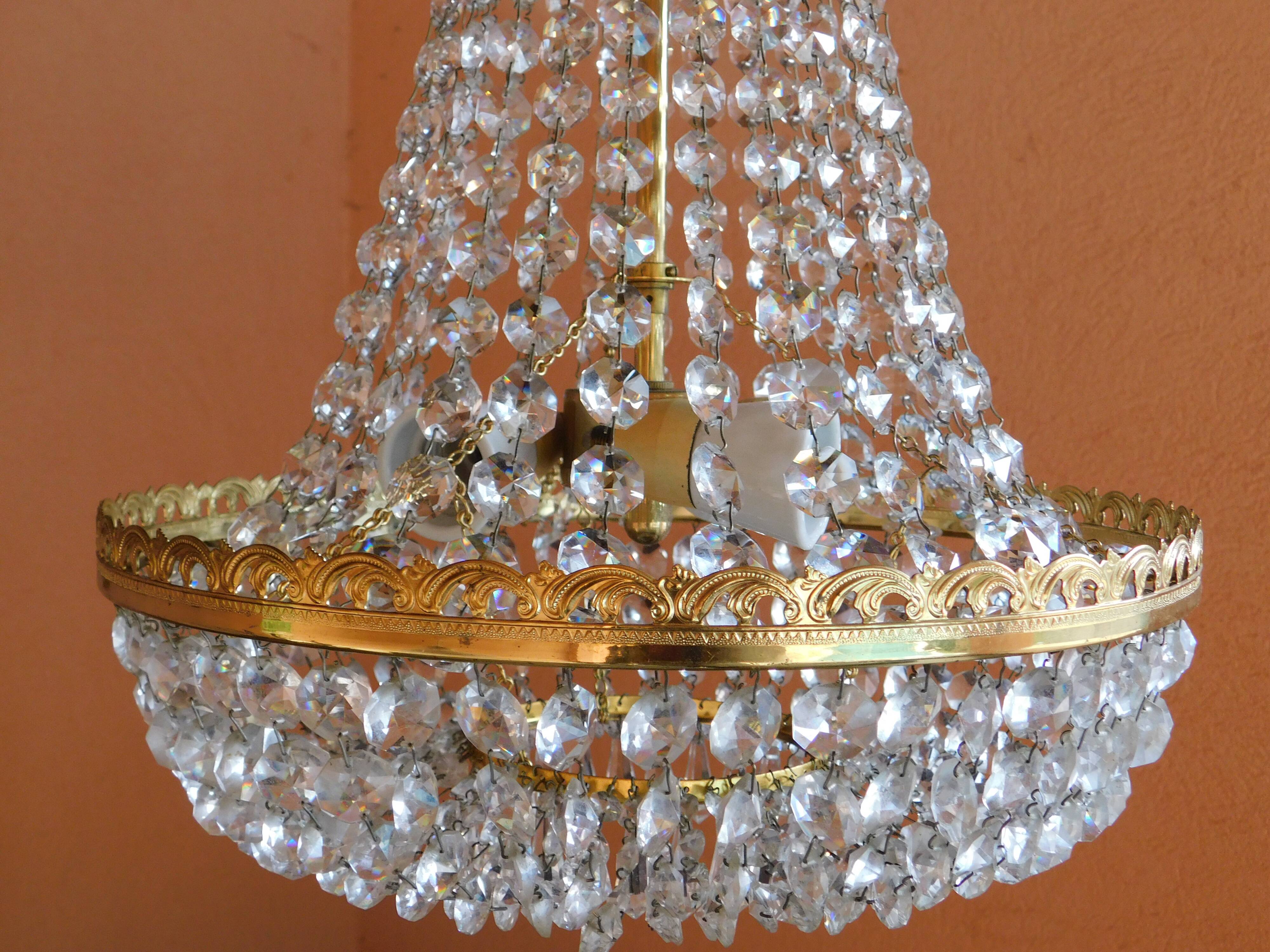 Hot air balloon chandelier - 35 cm