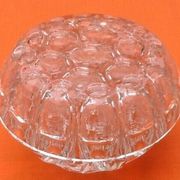 1970s Centerpiece Pique glass flowers Made in France